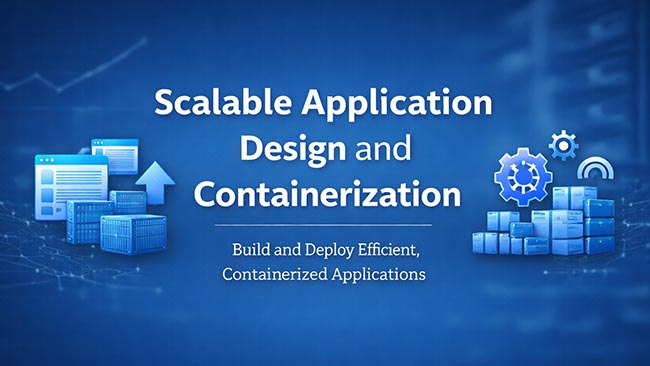 Scalable application design and containerization